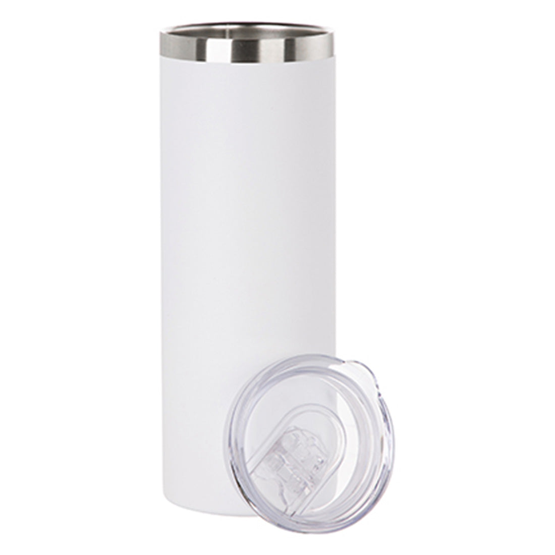 Engraving 20oz/600ml Stainless Steel Tumbler with Straw & Waterproof Flip Lid - Joto Imaging Supplies Canada